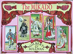 The last D'Oyly Carte Mikado - Sony CD cover