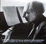 Leopold Stokowski conducts the Brahms Symphony # 4 (Music & Arts CD cover)