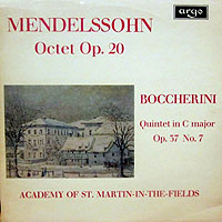 Academy of St. Martin in the Fields (Argo LP)