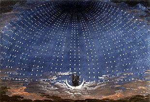 Schinkel stage design for the Queen